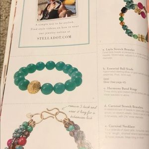 Stella & Dot Layla stretch bracelet